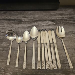 Vintage Customcraft Stainless Steel Cutlery